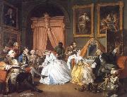 William Hogarth Marriage a la Mode IV The Toilette oil painting reproduction